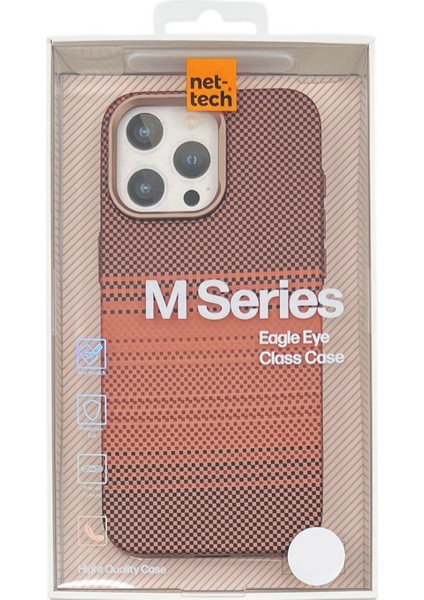 Apple iPhone 15 Pro Max Uyumlu NT-N069 Kevlar Arka Koruma Kılıf
