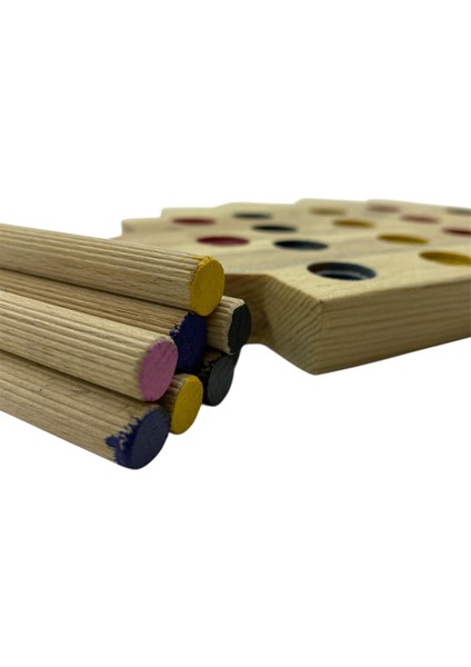 Ahşap Kirpi Renk Eşleştirme Oyunu – Eğitici Montessori Oyuncağı fiyatları