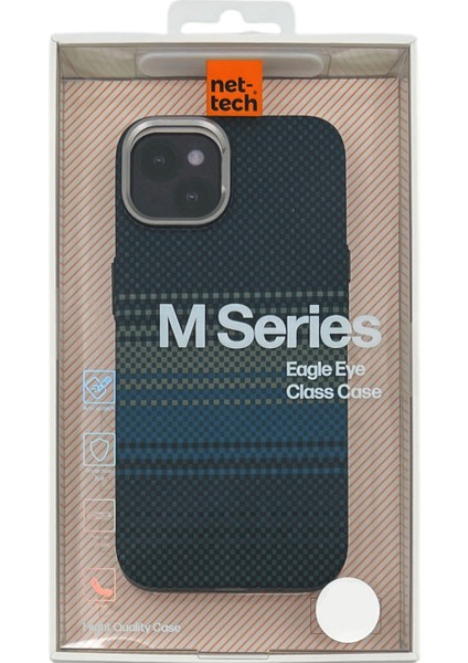 Apple iPhone 15 Uyumlu NT-N069 Kevlar Arka Koruma Kılıf