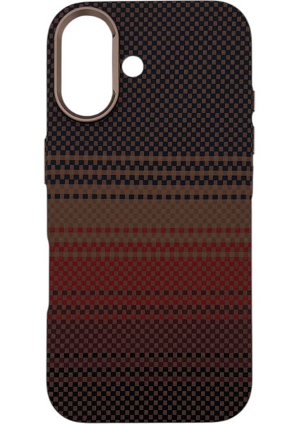 Apple iPhone 16 Uyumlu NT-N069 Kevlar Arka Koruma Kılıf
