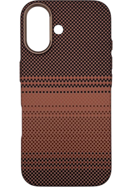 Apple iPhone 16 Uyumlu NT-N069 Kevlar Arka Koruma Kılıf