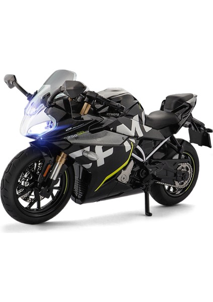 1:12 Spring 250SR Pist Versiyonu Alaşım Motosiklet Simülasyon Motosiklet Modeli Yönlendirilebilir Çocuk (Yurt Dışından)