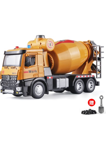 1:18 Büyük Boy Alaşım Kaldırma Vinç Modeli Mühendislik Araba Ekskavatör Mikser Kamyon Çocuk Oyuncakları (Yurt Dışından)
