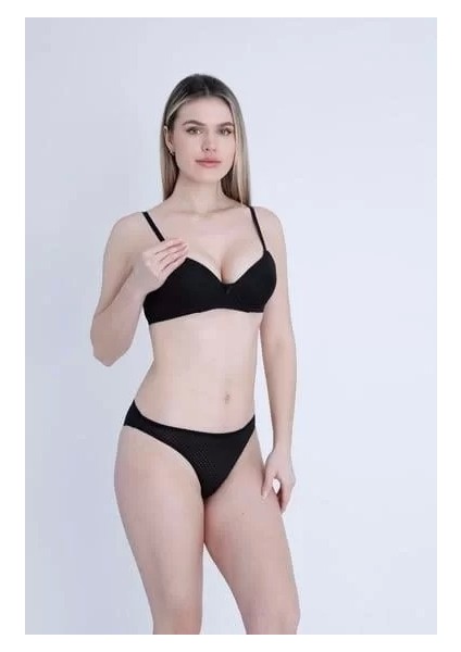 Kadın Karaz Sütyen Takım Boş modelleri