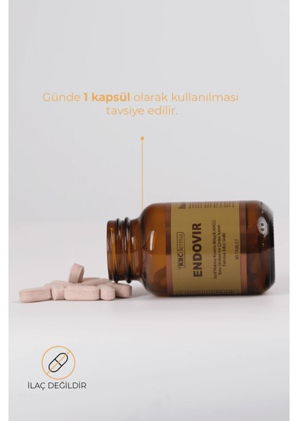 Endovir Takviye Edici Gıda 30 Tablet