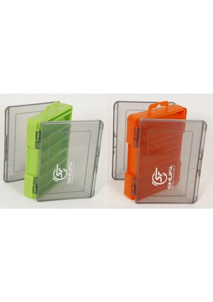 Lure Box Çift Taraflı Kutu 85MM F05 Yeşil