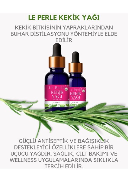 Kekik Uçucu Yağ %100 Saf 20 ml