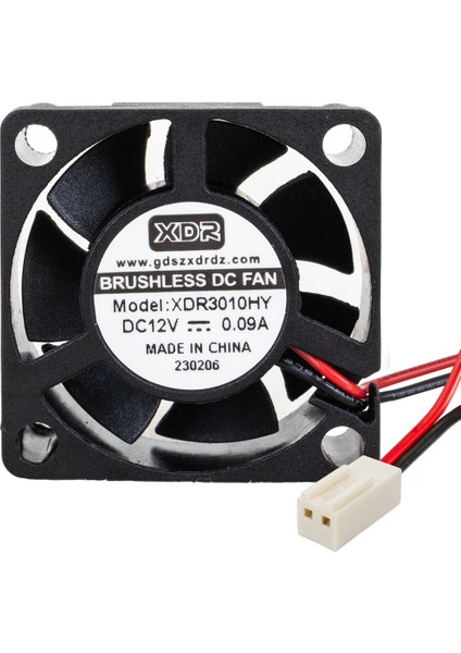 3X3X10 mm 12 Volt Dc Fan (4172)