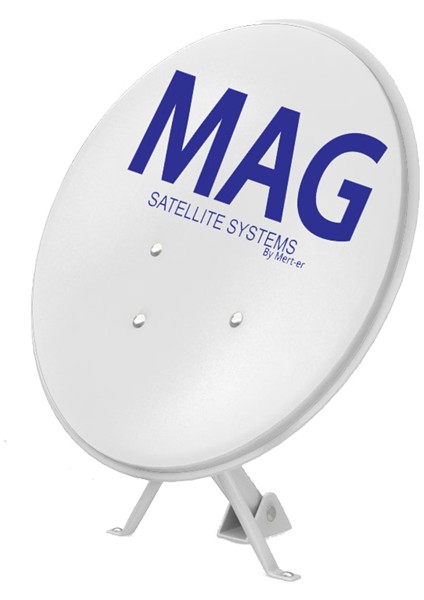80 cm Ofset Çanak Anten (Bm) 10 Lu Paket Mag (4172)