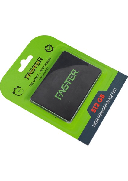 Faster FS-512 Sata3 512 GB SSD 550/510 Mb/s Uzun Ömürlü Harddisk (4172)