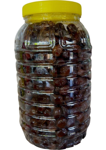 Yağlı Sele Doğal Fermante Siyah Zeytin 351-380 Kalibre 3kg