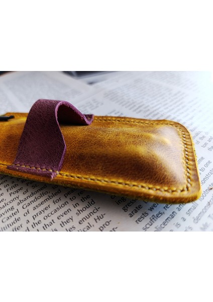 Crazy Hors Hakiki Deri El Emeği Özel Kalemleriniz Için Kalemlik Kalem Kutu 27 cm 6 cm W110 modelleri