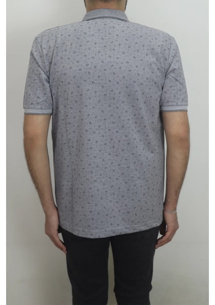 Fistan Store Erkek Desenli Klasik Kesim Normal Kalıp Polo Yaka Tişört modelleri