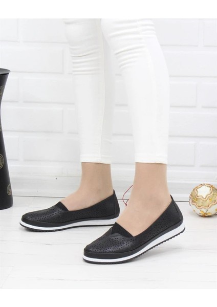 Sedef 700 Anne Günlük Comfort Ayakkabı Siyah