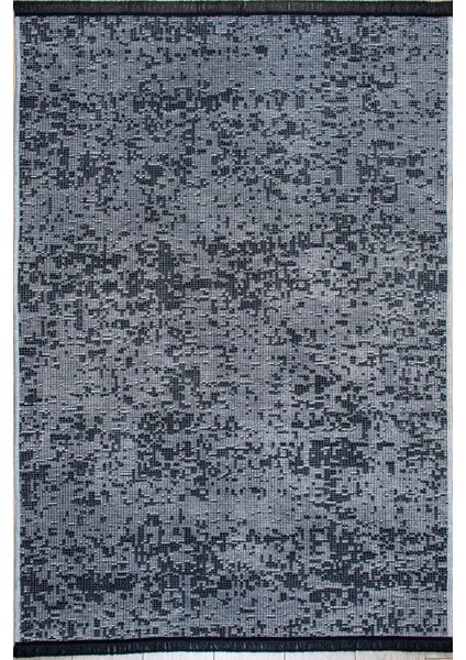 Şönil Kilim Halı Yıkanabilir Kaymaz Tabanlı Yumuşak İnce Yapısı ile Her Alana Uyumlu Gri