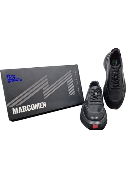 Erkek Siyah Sneaker Ayakkabı