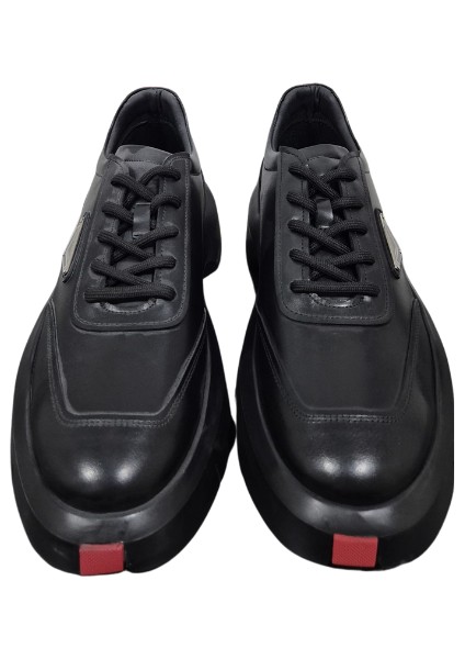 Erkek Siyah Sneaker Ayakkabı
