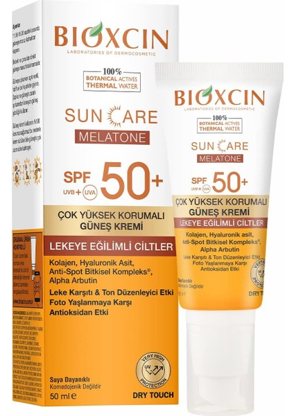 Sun Care Lekeye Eğilimli Ciltler Için Çok Yüksek Korumalı Güneş Kremi 50 Spf - Leke ve Çil 50 ml