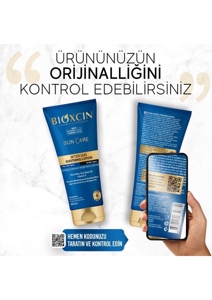 Bıoxcın Sun Care Güneş Sonrası Krem Yatıştırıcı Nemlendirici Koruyucu, Aloe Vera Soya Yağı, Vitamin E, 200 ml modelleri