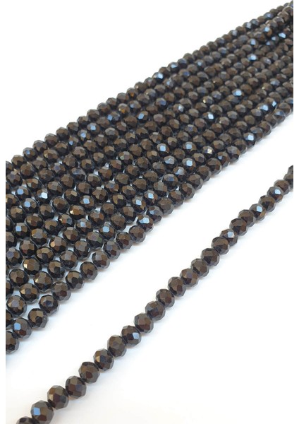 Siyah Kristal Boncuk 6 mm fiyatları