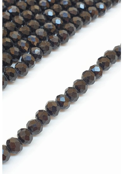 Siyah Kristal Boncuk 6 mm modelleri