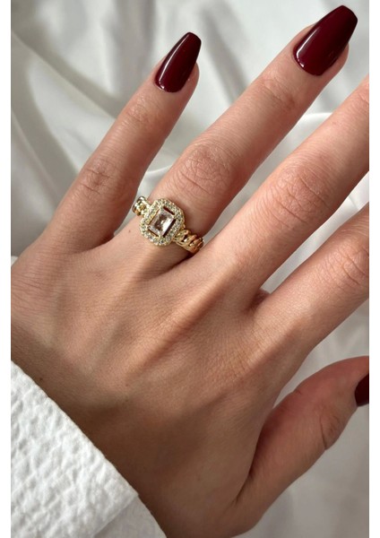 Yeni Sezon Tek Taş Tasarım Kadın Yüzük fiyatları