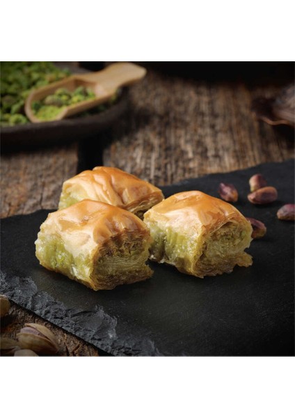 Mini Fıstıklı Baklava Tepsi
