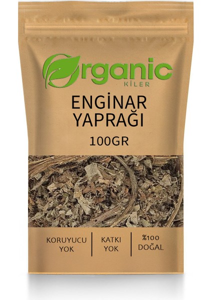 Enginar Yaprağı Çayı 100GR Kurutulmuş & Elenmiş Doğal
