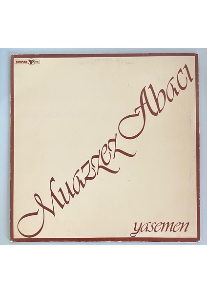 Muazzez Abacı Yasemen Lp Plak (Orjnal 1981 Dönem Baskı Plak)