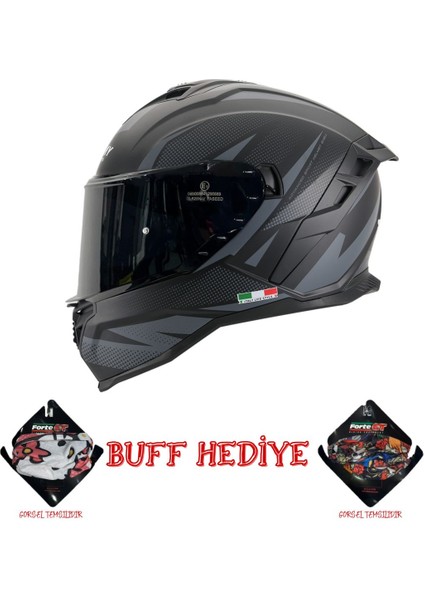 Sw 867 Asphalt Black Grey Full Face