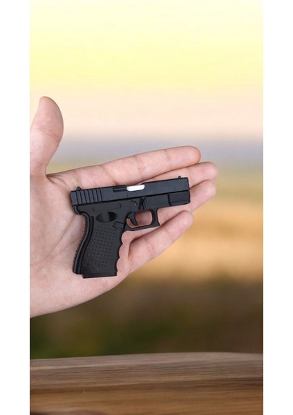 Glock 19 Mini Boy | Çantalı | Hareketli | 8 cm