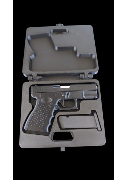 Glock 19 Mini Boy | Çantalı | Hareketli | 8 cm modelleri