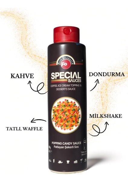 Patalayan Şekerli Sos- Popping Candy Sauce- Özel Seri