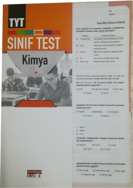 Tyt Kimya Yaprak Test