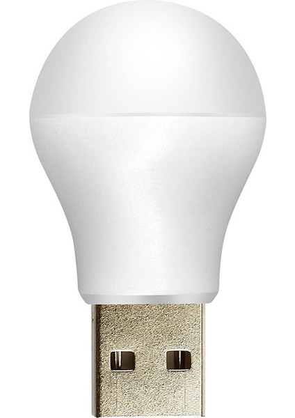5 Volt - 1 Amper USB LED Lamba Beyaz (5132)