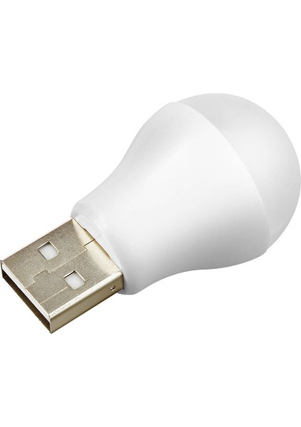 5 Volt - 1 Amper USB LED Lamba Beyaz (5132)