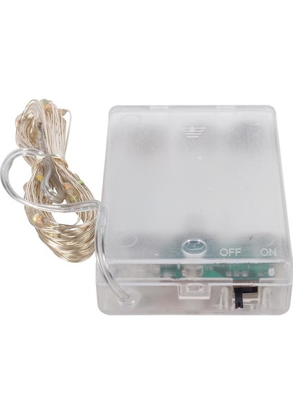 3*aa Pilli 4 Renkli 10 Metre Kablolu Bağ LED (5132)