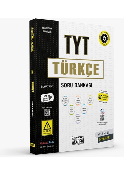 Üçgen Akademi Tyt Ayt Soru Bankası 15li Eşit Ağırlık Set Ösym Tarzı Yeni Nesil Sorular Video Çözümlü fiyatları