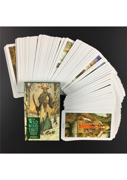 78 Adet TT14 Stili Vahşi Bilinmeyen Tarot Kartları Güverte Tam Ingilizce Tarot Rehberliği Kader Kehanet Kehanet Masa Oyunu Aile Için Oyun Kartı (Yurt Dışından)