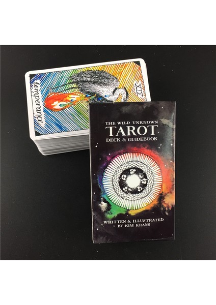 78 Adet TT14 Stili Vahşi Bilinmeyen Tarot Kartları Güverte Tam Ingilizce Tarot Rehberliği Kader Kehanet Kehanet Masa Oyunu Aile Için Oyun Kartı (Yurt Dışından)