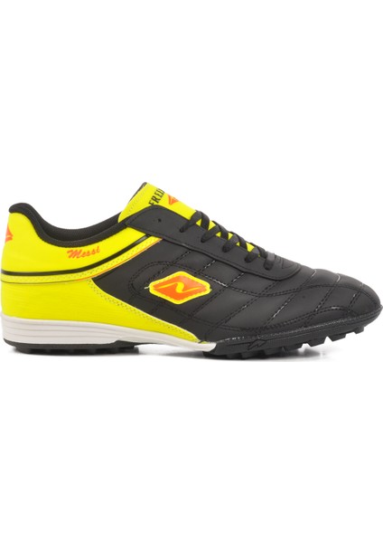 Siyah-Sarı Büyük Numara Erkek Halı Saha Ayakkabısı Lion 250 M modelleri
