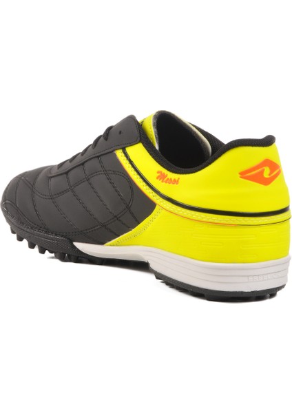 Siyah-Sarı Büyük Numara Erkek Halı Saha Ayakkabısı Lion 250 M fırsatları
