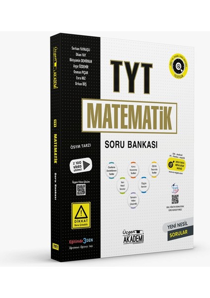 Üçgen Akademi Tyt Ayt Soru Bankası 15li Eşit Ağırlık Set Ösym Tarzı Yeni Nesil Sorular Video Çözümlü modelleri