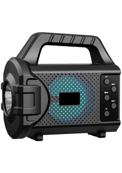 -1551 Güneş Enerjili Bluetooth Speaker Hoparlör Radyofenerli Taşınabilir Kamp Için Radyo