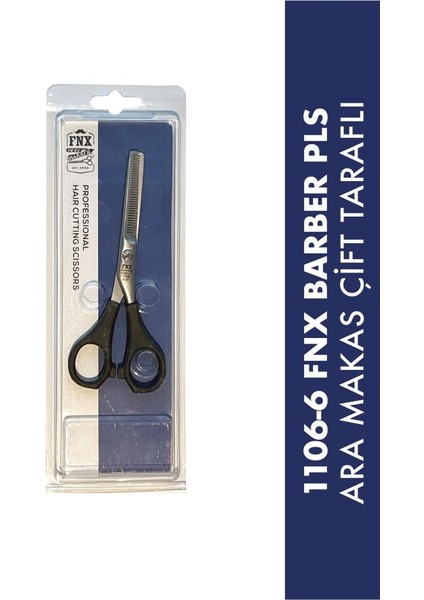 Barber 6 Inç Çift Taraflı Ara Makas Plastik Sap 1106