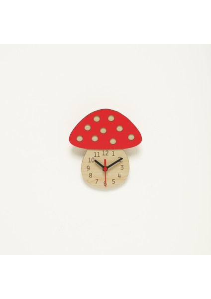 Çocuk Odası | Ahşap Duvar Saati | 20*19 CM|SA7011