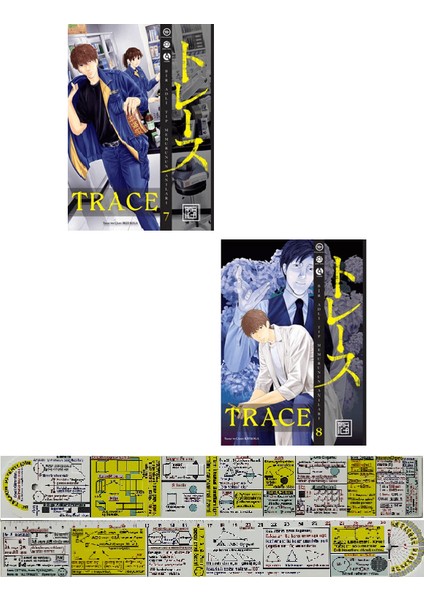 Trace 7-8. Ciltler Manga Seti + Mat. Öğreten Cetvel