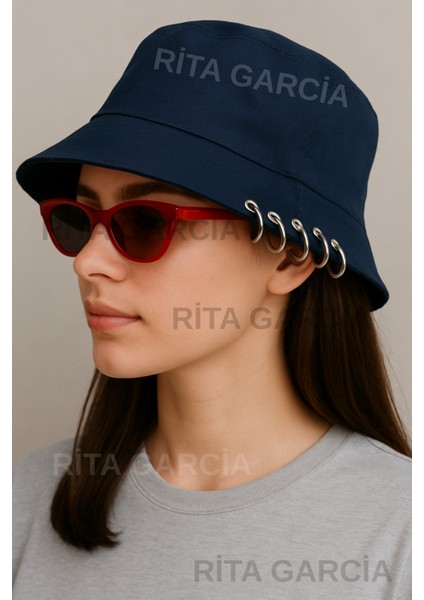 Çengelli Piercingli Kova Bucket Şapka modelleri