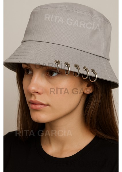 Çengelli Piercingli Kova Bucket Şapka modelleri