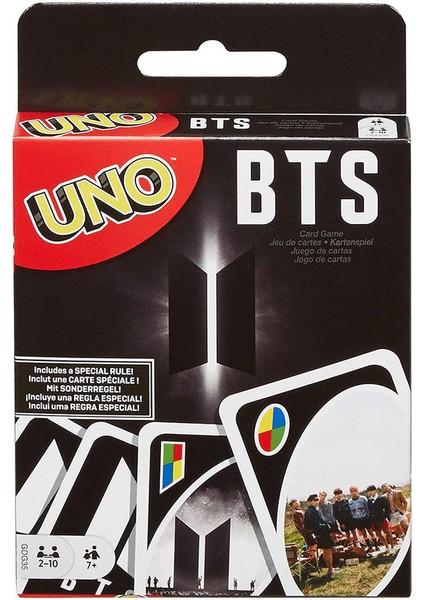 Tek-Ver-Zh Tarzı Uno-Bts Mattel Poker Oyunları Orijinal Kart Oyunu Aile Toplama Masa Oyunları Çok Oyunculu Katılım Poker Kartları Deste Oyunları Oyuncak Hediye (Yurt Dışından)